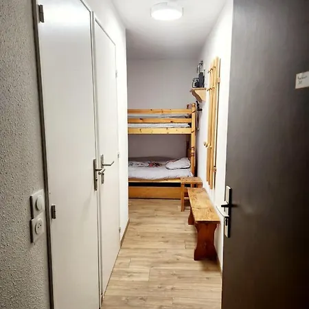 شقة Studio 4 Personnes Au Pied Des Pistes Balcon Vue Montagne لو دوز آلب