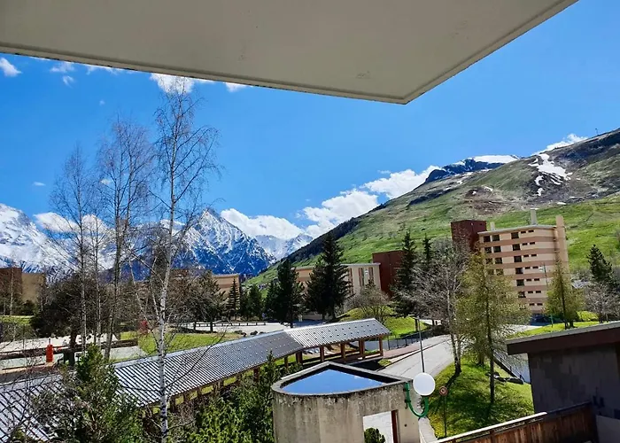 Cosy 4 Personnes - Atmosphere Chaleureuse Au Pied Des Pistes Апартаменты Ле дез Альп