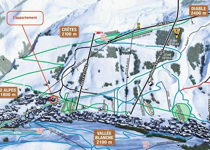 Cosy 4 Personnes - Atmosphere Chaleureuse Au Pied Des Pistes Апартаменты *